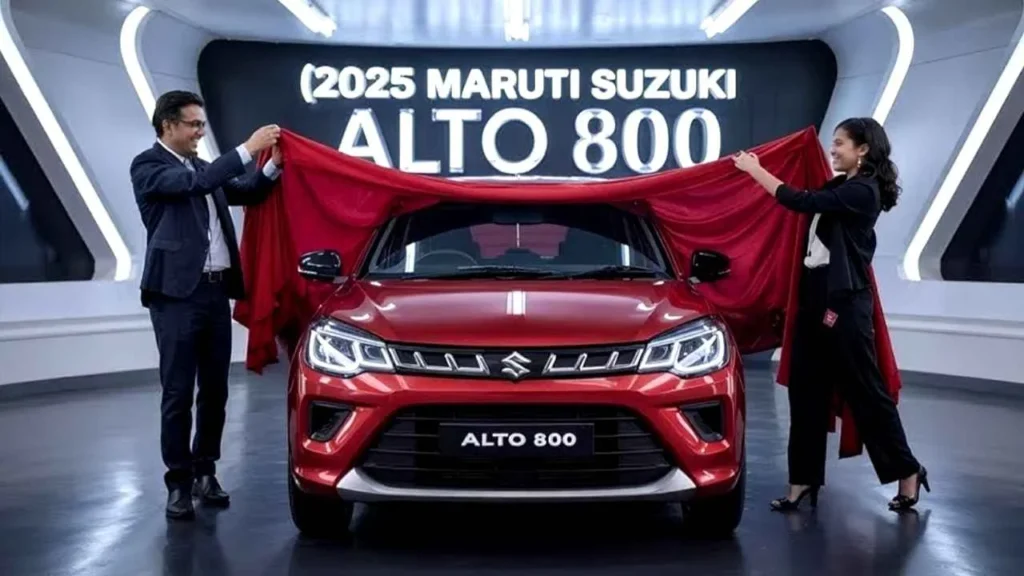 Maruti Alto 800 2025 – India’s Most Trusted Hatchback Is Back with 42 KM/L Mileage & a New Look, Starting at Just ₹2.15 Lakh!